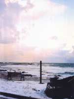 Seaview from the sitting room window